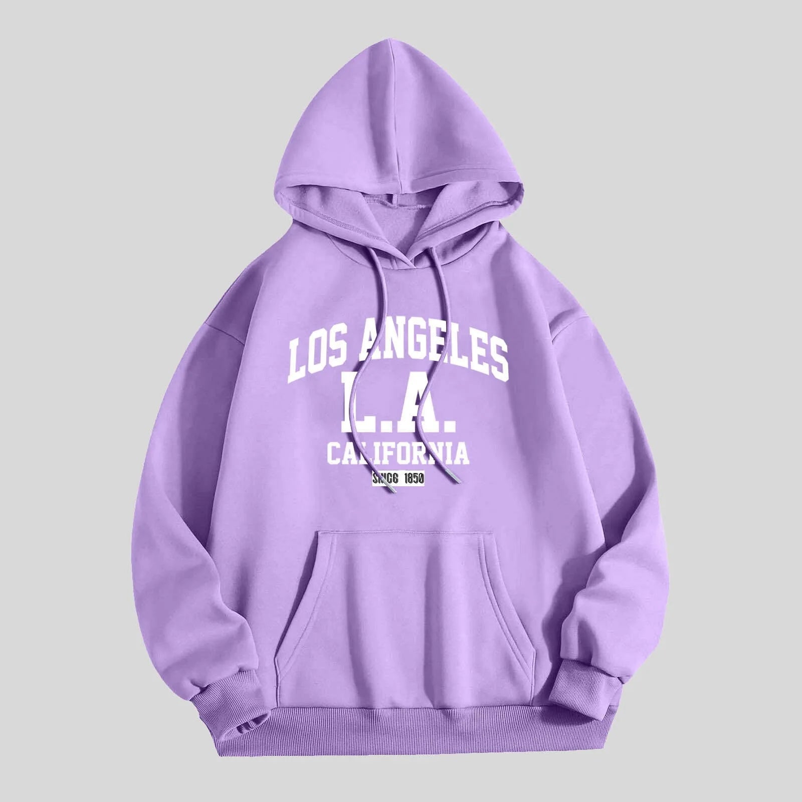 Brushed Letter Hoodie